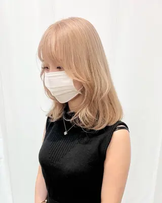 セミロング カラー 【pia】 syuuのヘアスタイル