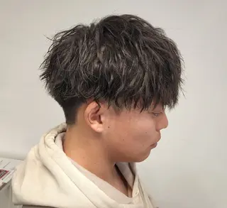 ショート パーマ メンズ 【イケメン風パーマ】 SHOFYのヘアスタイル