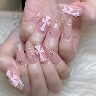 ネイル ANH ゴテゴテネイルのネイルデザイン