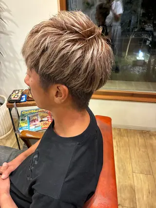 カラー メンズ 清水 美香のヘアスタイル