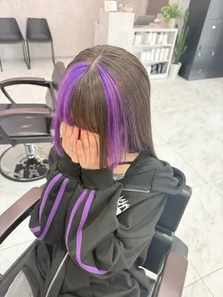 ロング カラー 🌺ハイトーン🌺 矢葺 なぎさ🌺🌺のヘアスタイル
