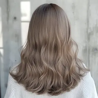セミロング カラー 池袋/カラー特化🎨 ロング料金なし🩵のヘアスタイル