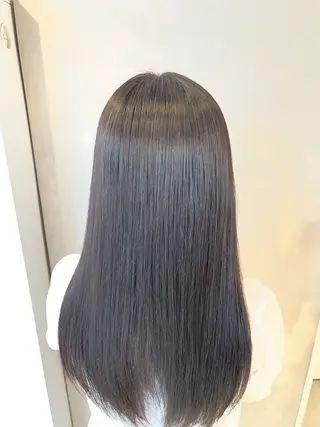 ロング パーマ 【髪質改善/縮毛矯正 /カラー】ホサカのヘアスタイル