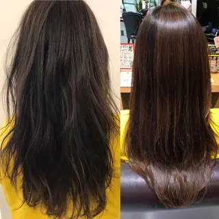 ロング カラー Bonheur umedaのヘアスタイル