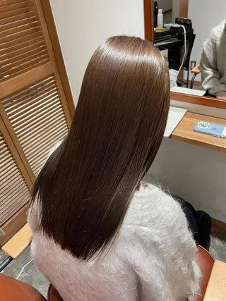 ロング 上地 にいなのヘアスタイル