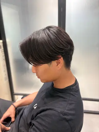 メンズ ✅曲がる縮毛矯正・ メンズ縮毛/森隆之介のヘアスタイル