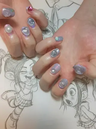 ネイル 平尾駅前/持込み専門 /owlnailのネイルデザイン