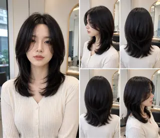 ロング アレンジ/縮毛矯正 FACE。ゆのんのヘアスタイル