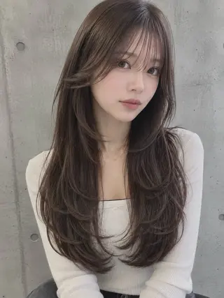 ロング ブリーチ/パーマ なぎさのヘアスタイル