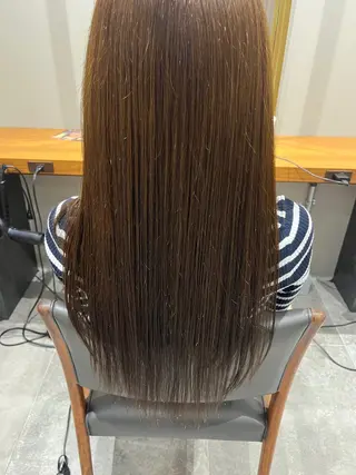 ロング さとう りせ🩵のヘアスタイル