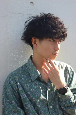 パーマ メンズ 🔥メンズ特化🔥 永瀬椋のヘアスタイル