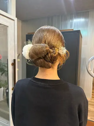 ヘアアレンジ ♡noa/ボブ ナチュラルカラー♡のヘアスタイル