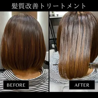 ミディアム 髪のお悩み改善✨ 輝のヘアスタイル