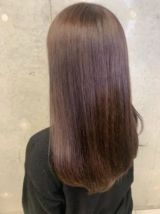 ロング 梅本 有希のヘアスタイル