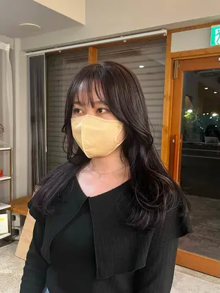 カラー 髪質改善カラー cipre 唯舞のヘアスタイル