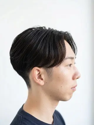 ショート パーマ メンズ 鈴木 まさしのヘアスタイル