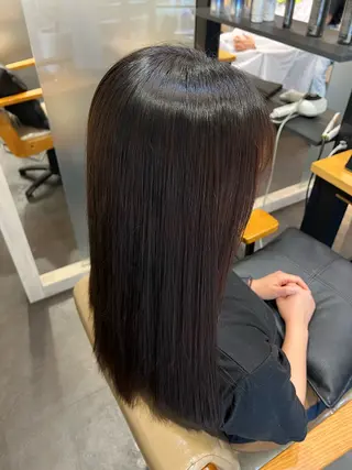 セミロング 西川 来夏のヘアスタイル