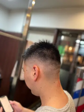 ショート メンズ 大竹 翔のヘアスタイル
