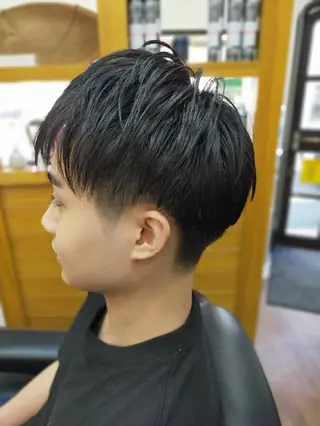 ショート メンズ 男を磨く Barber オオキのヘアスタイル