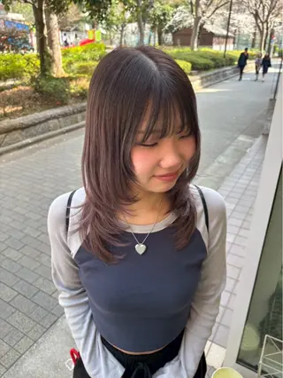 カラー 🕊️池袋美容室🌳 albero武田藍花のヘアスタイル