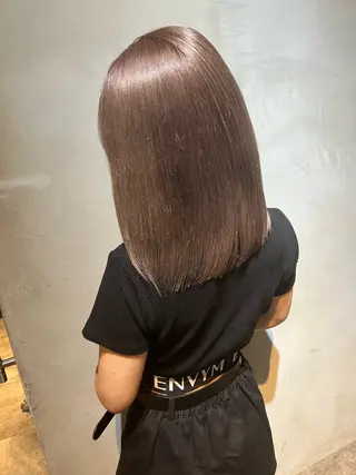 ショート カラー レイヤー似合わせ 透明感カラーりきやのヘアスタイル