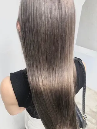 セミロング カラー パーマ ヘアアレンジ メンズ キッズ kotona 🤍miuraのヘアスタイル