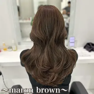 ロング カラー ヘアアレンジ 🫧モテる💗ダメー ジレスハイトーン🫧のヘアスタイル