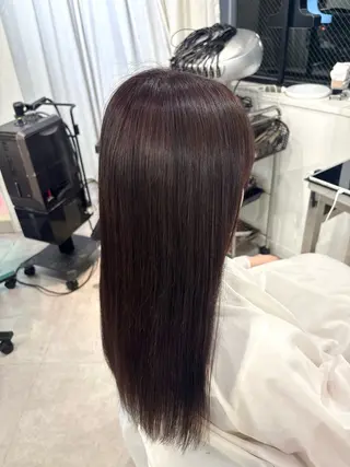 ロング カラー カットモデル/渋谷 ソナのヘアスタイル