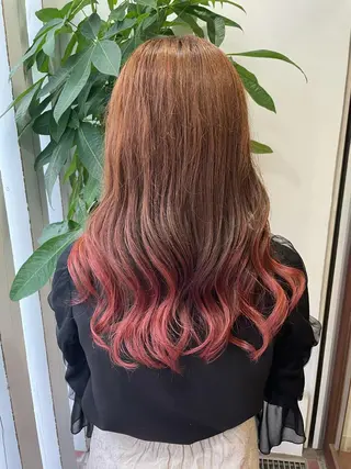 カラー 【店長】インナー指名 No.1戸塚優思のヘアスタイル