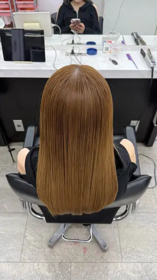 セミロング Yuuri 🖤のヘアスタイル