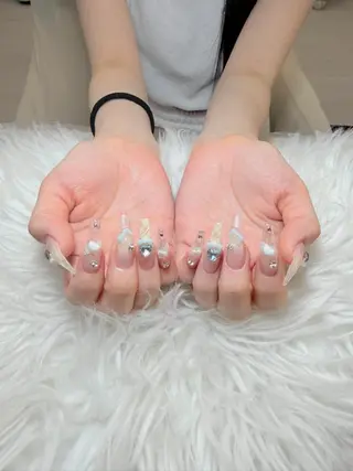 ネイル ANH ゴテゴテネイルのネイルデザイン