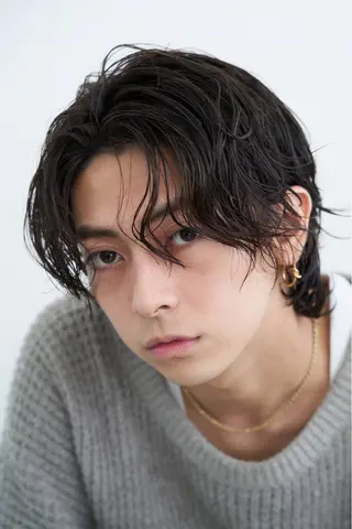 パーマ メンズ 土屋 嘉慧のヘアスタイル