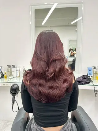 カラー *モデル募集/透明感 カラー/横浜🥣のヘアスタイル