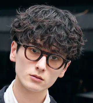パーマ メンズ 仙台波巻きパーマ/ fifth/遠藤楓雅のヘアスタイル