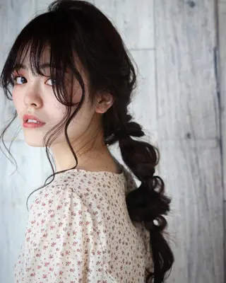 長谷川 紗羅のヘアスタイル