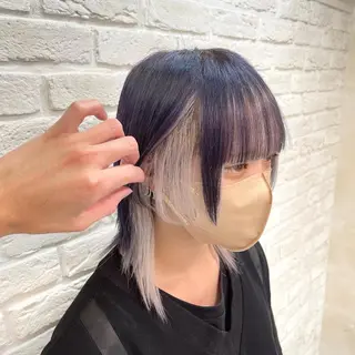ミディアム ブリーチ🔥ベージュ /グレー/daikiのヘアスタイル