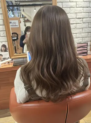 ミディアム flencia 丸 和博|カットのヘアスタイル
