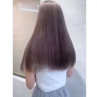 ロング カラー 韓国レイヤー/Wカラ ー♡YUUNAのヘアスタイル