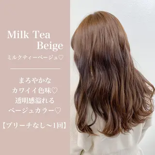 ロング カラー 大人っぽ韓国レディ レイヤー🤍渋谷のヘアスタイル