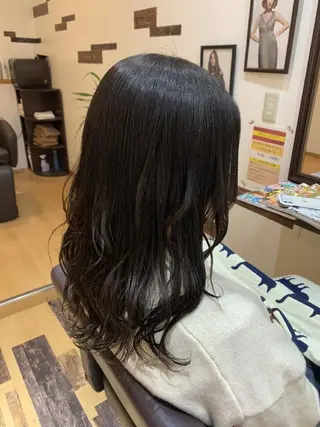 カラー ロング サトウ シューイチのヘアスタイル