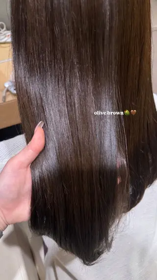 ロング ひめな 🎀ワンホンヘアのヘアスタイル