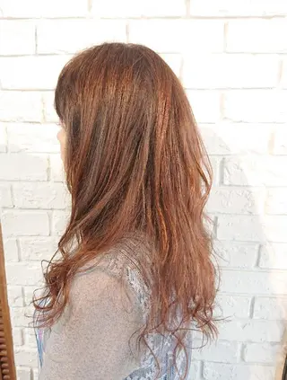 ロング 田坂 真弓のヘアスタイル