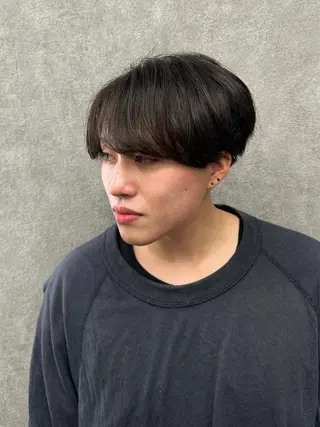 ショート カラー パーマ メンズ 札幌メンズ指名 No. 1/光👑のヘアスタイル
