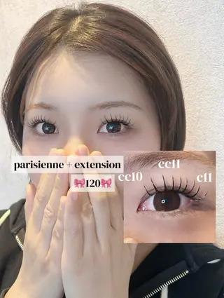 マツエク・マツパ 束感まつパㅣパリエク ㅣfors🤍らぎのマツエク・マツパデザイン