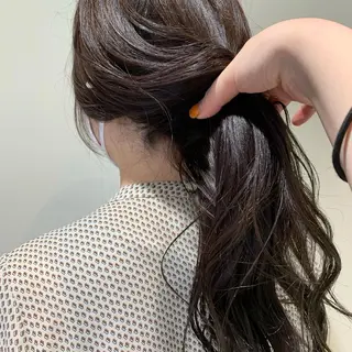 ロング カラー 💖クボ モモ💖のヘアスタイル
