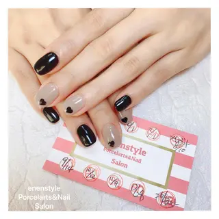 ミディアム ネイル 🐾enen style 🐾のネイルデザイン