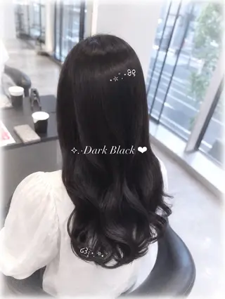 ロング 堤 陽菜のヘアスタイル