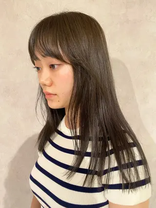 カラー izumi/ ボブ/パーマのヘアスタイル