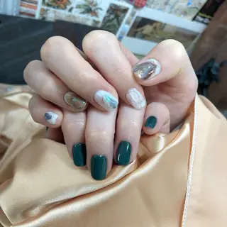 ネイル Blowe ニュアンスのネイルデザイン