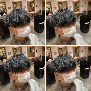 パーマ メンズ メンズパーマ特化 望月謙二郎のヘアスタイル